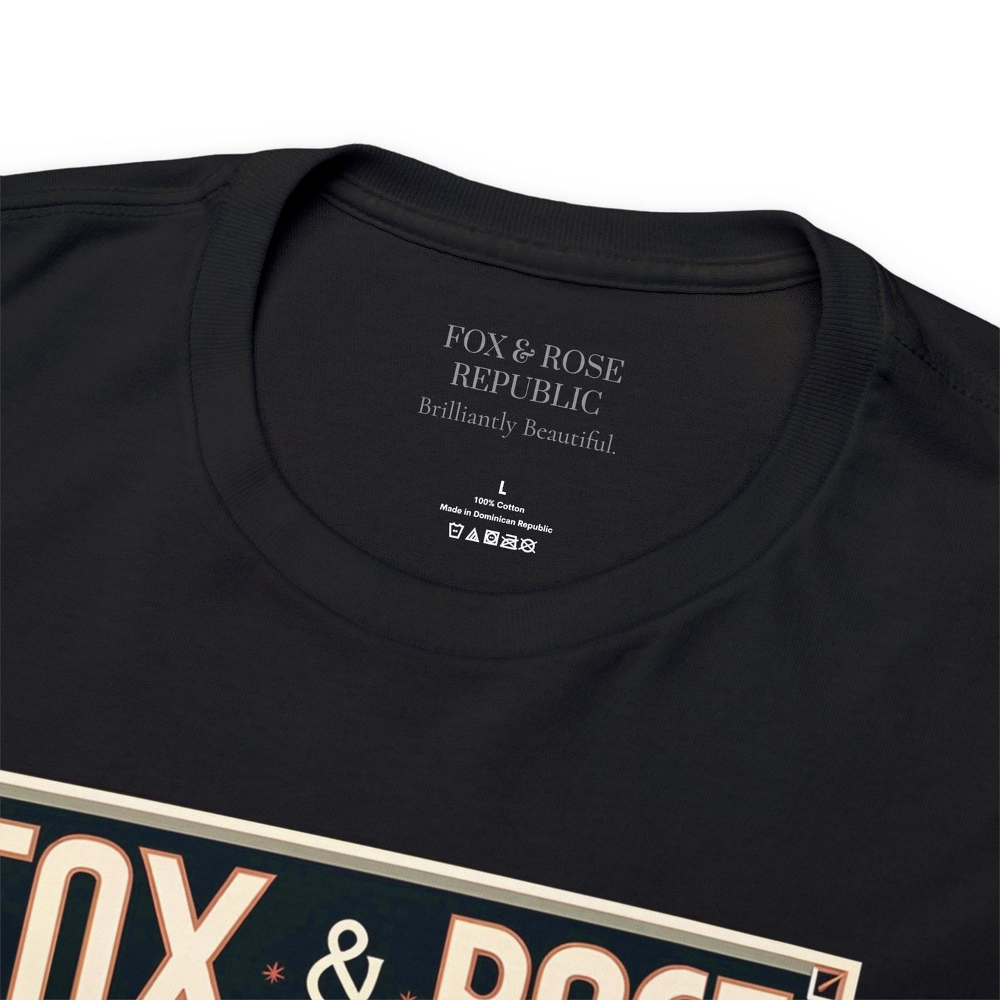 Fox & Rose Republic Concerto Violin Fox Unisex Heavy Cotton Tee