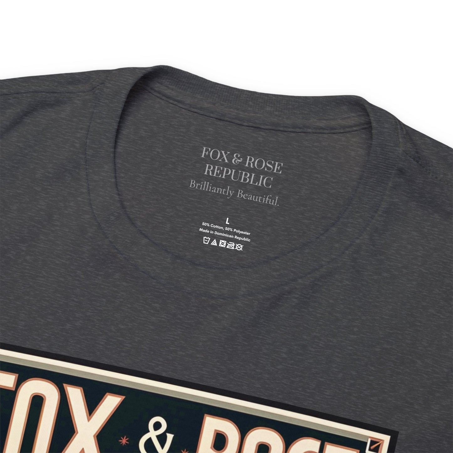 Fox & Rose Republic Concerto Violin Fox Unisex Heavy Cotton Tee