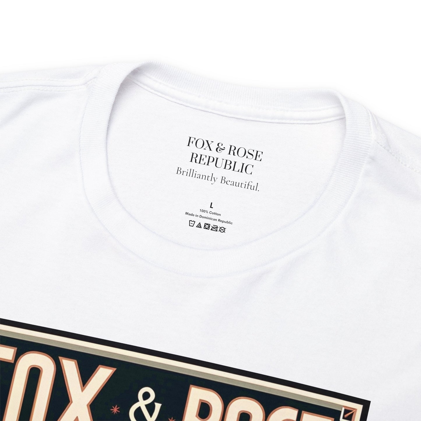 Fox & Rose Republic Concerto Violin Fox Unisex Heavy Cotton Tee