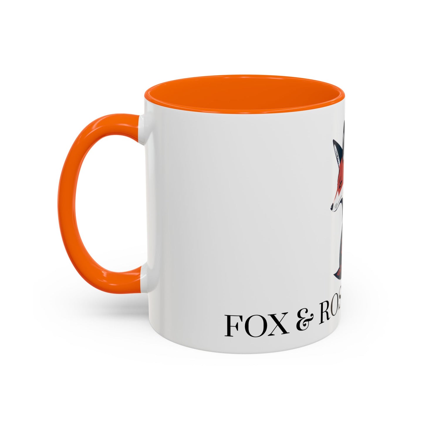Fox & Roses logo coffee Mug - 11oz & 15oz