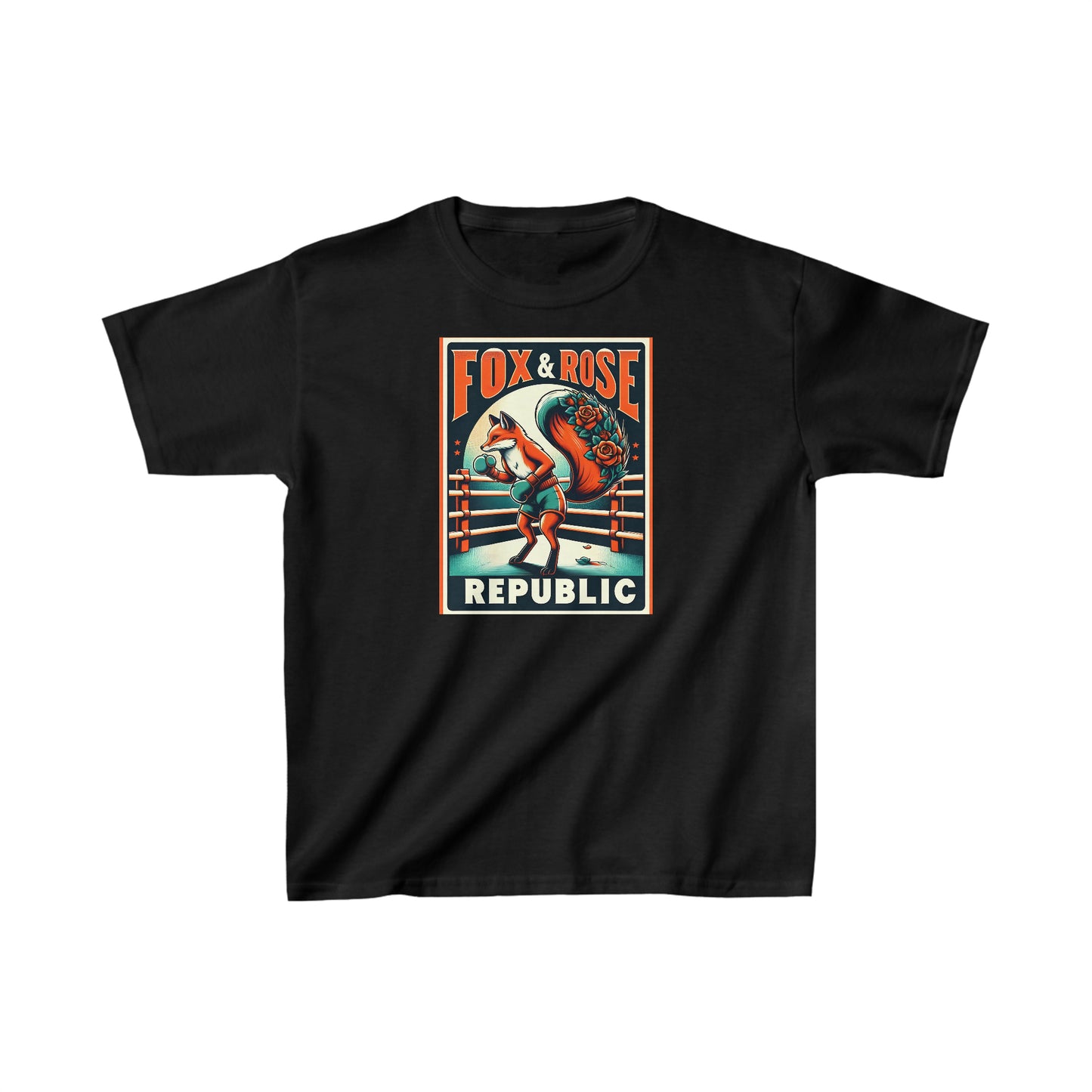 Fox & Rose Republic Boxing Ring Fox Kids Heavy Cotton™ Tee