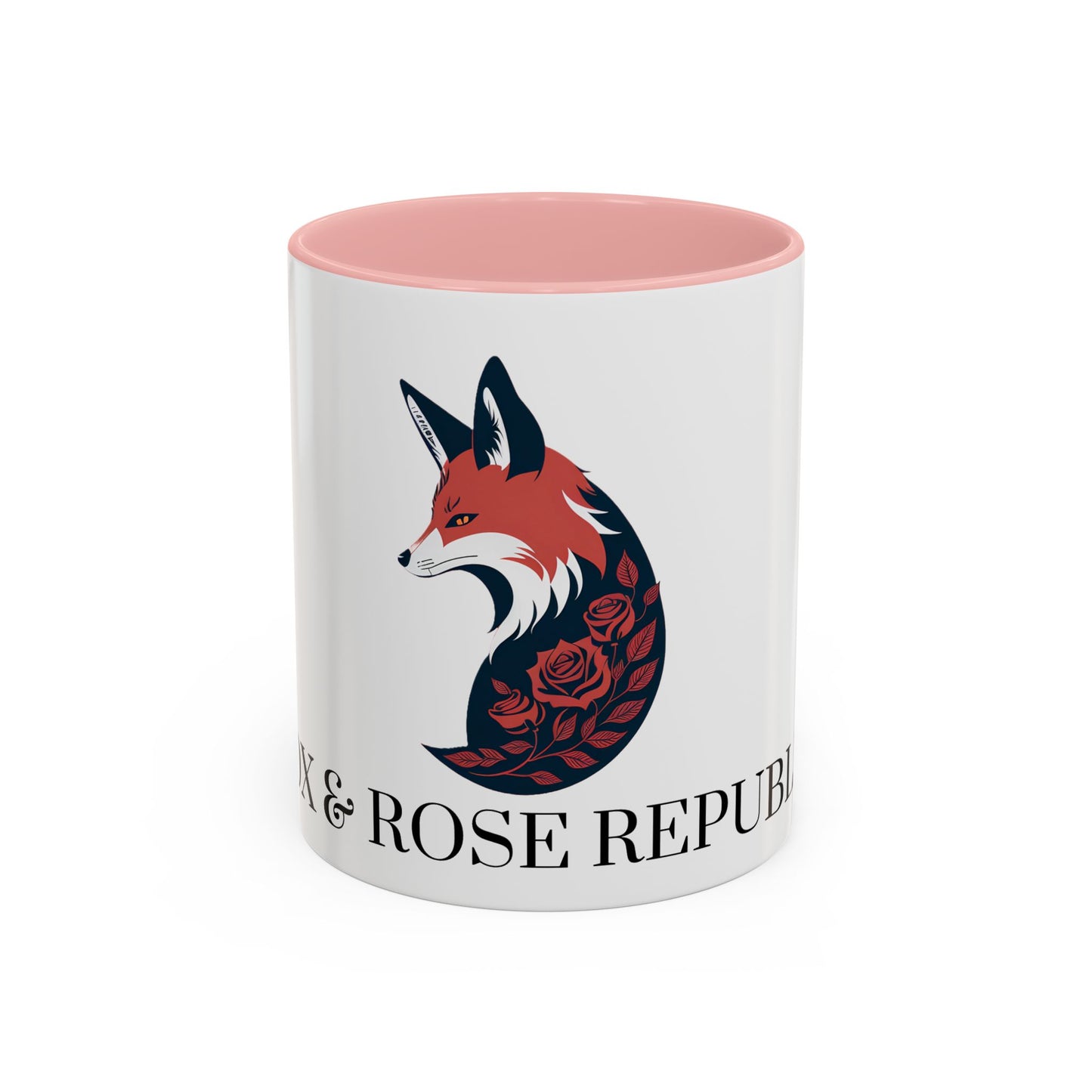 Fox & Roses logo coffee Mug - 11oz & 15oz
