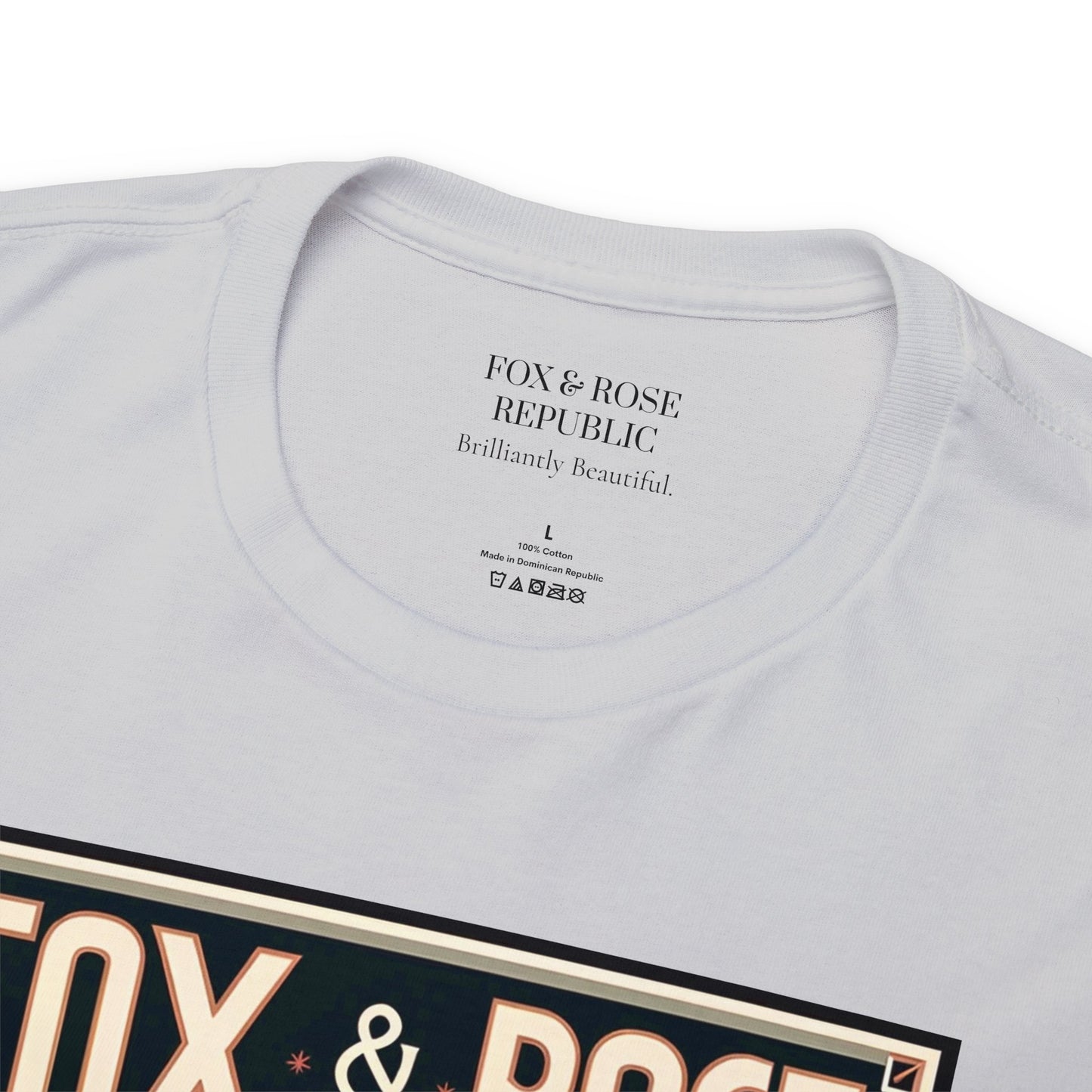 Fox & Rose Republic Concerto Violin Fox Unisex Heavy Cotton Tee