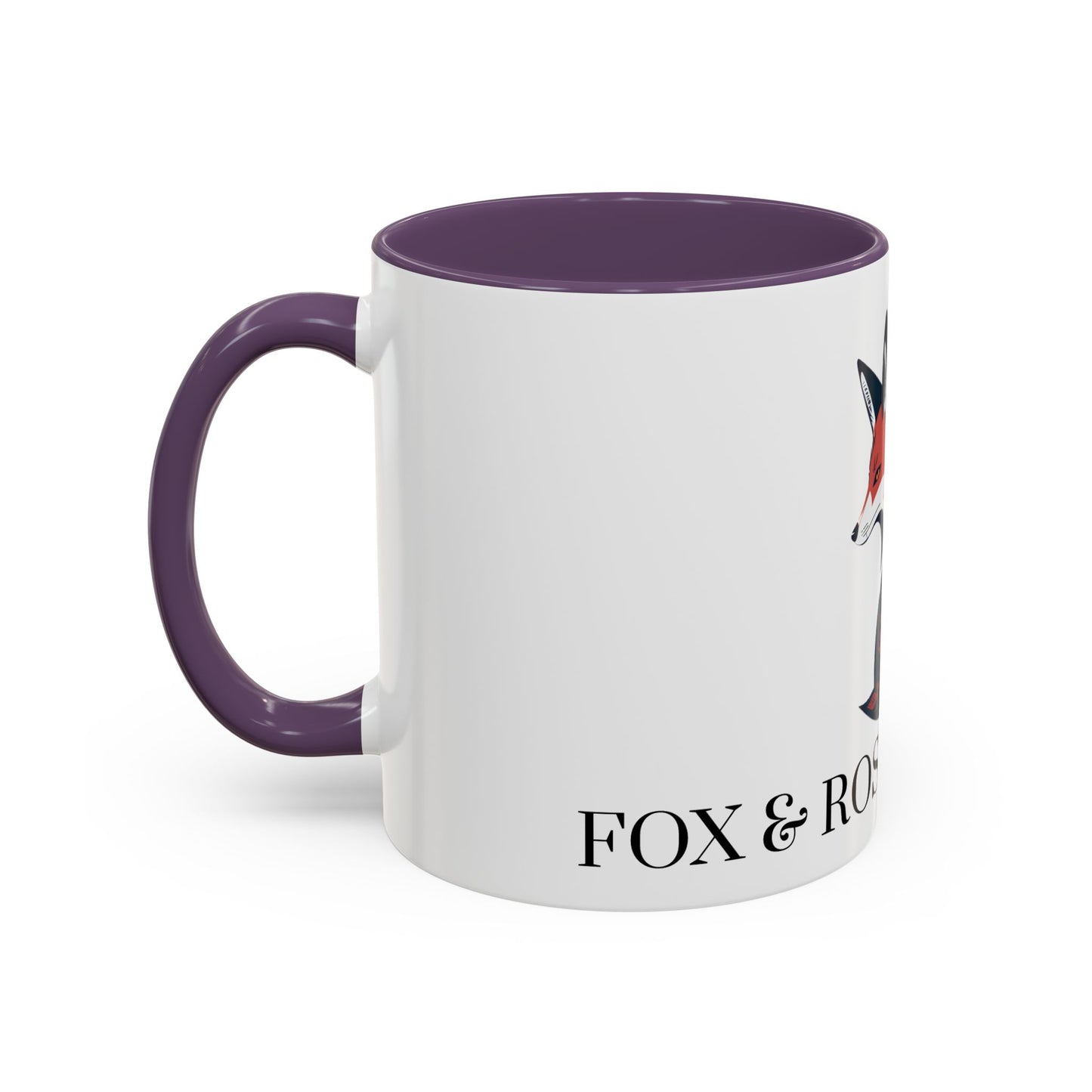Fox & Roses logo coffee Mug - 11oz & 15oz
