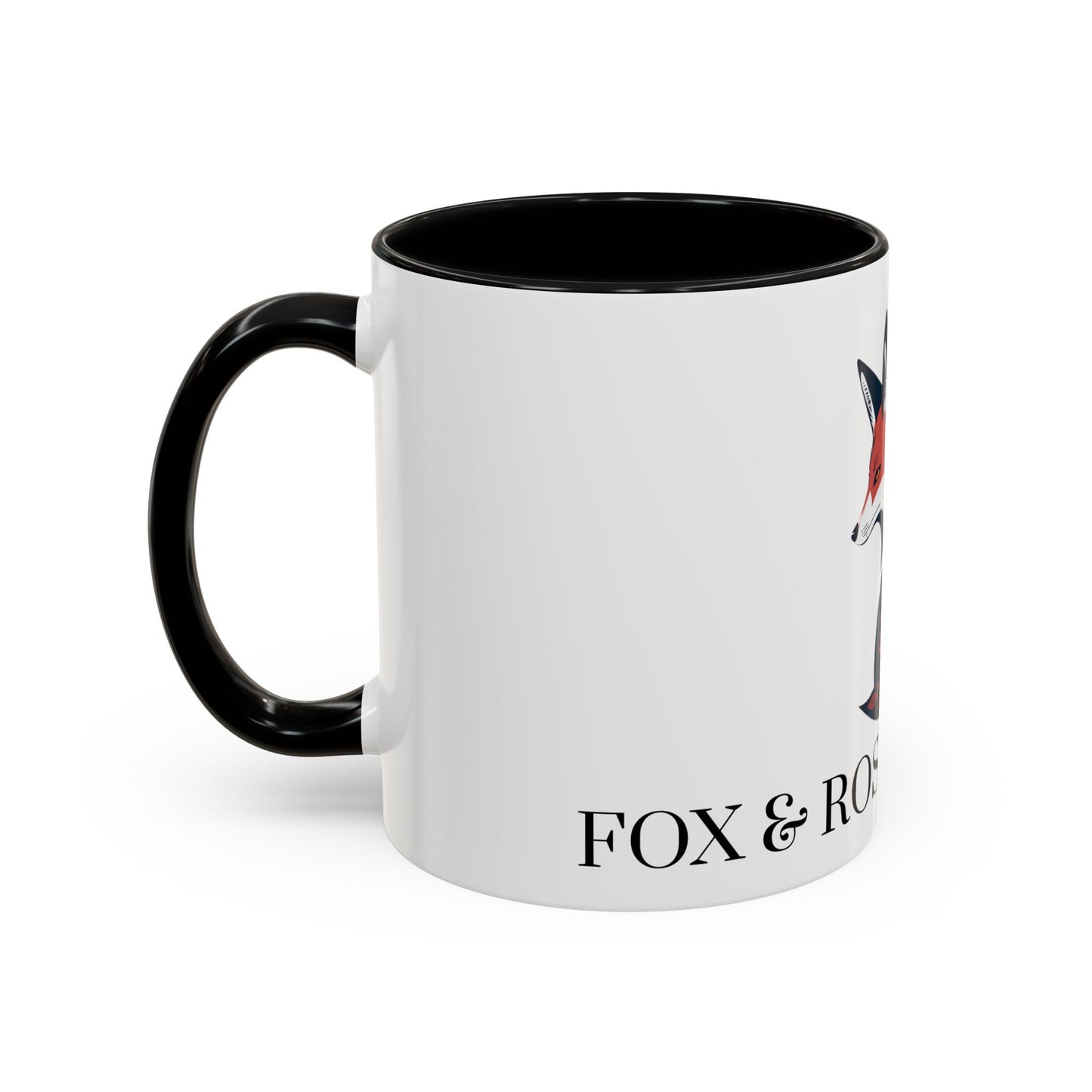 Fox & Roses logo coffee Mug - 11oz & 15oz