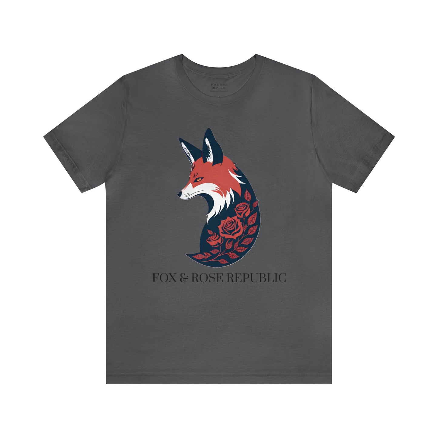 Fox and Rose Republic Logo Unisex Jersey Short Sleeve Tee