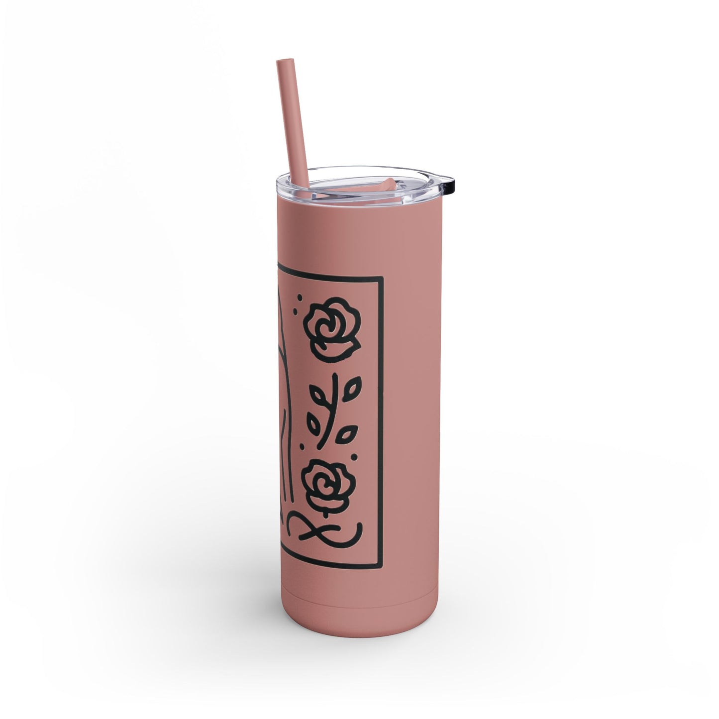 Copy of Desert Rose Skinny Matte Tumbler, 20oz