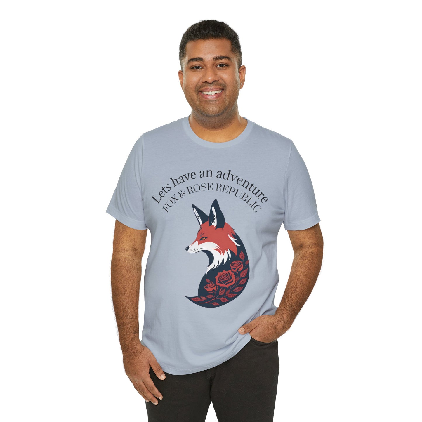 Let's have an Adventure logo Graphic tee.