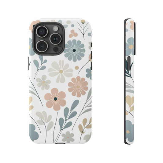 A Day in the Flowers Phone Case