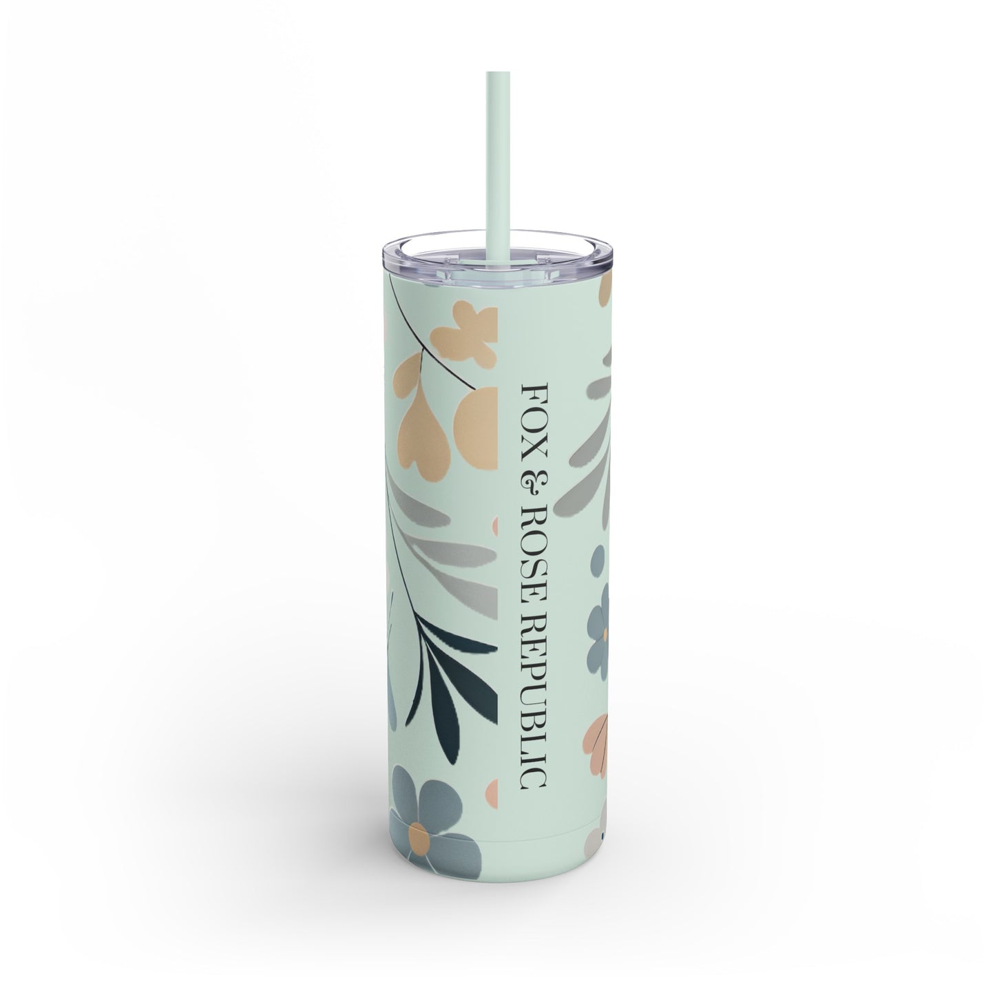 Desert Rose Skinny Matte Tumbler, 20oz