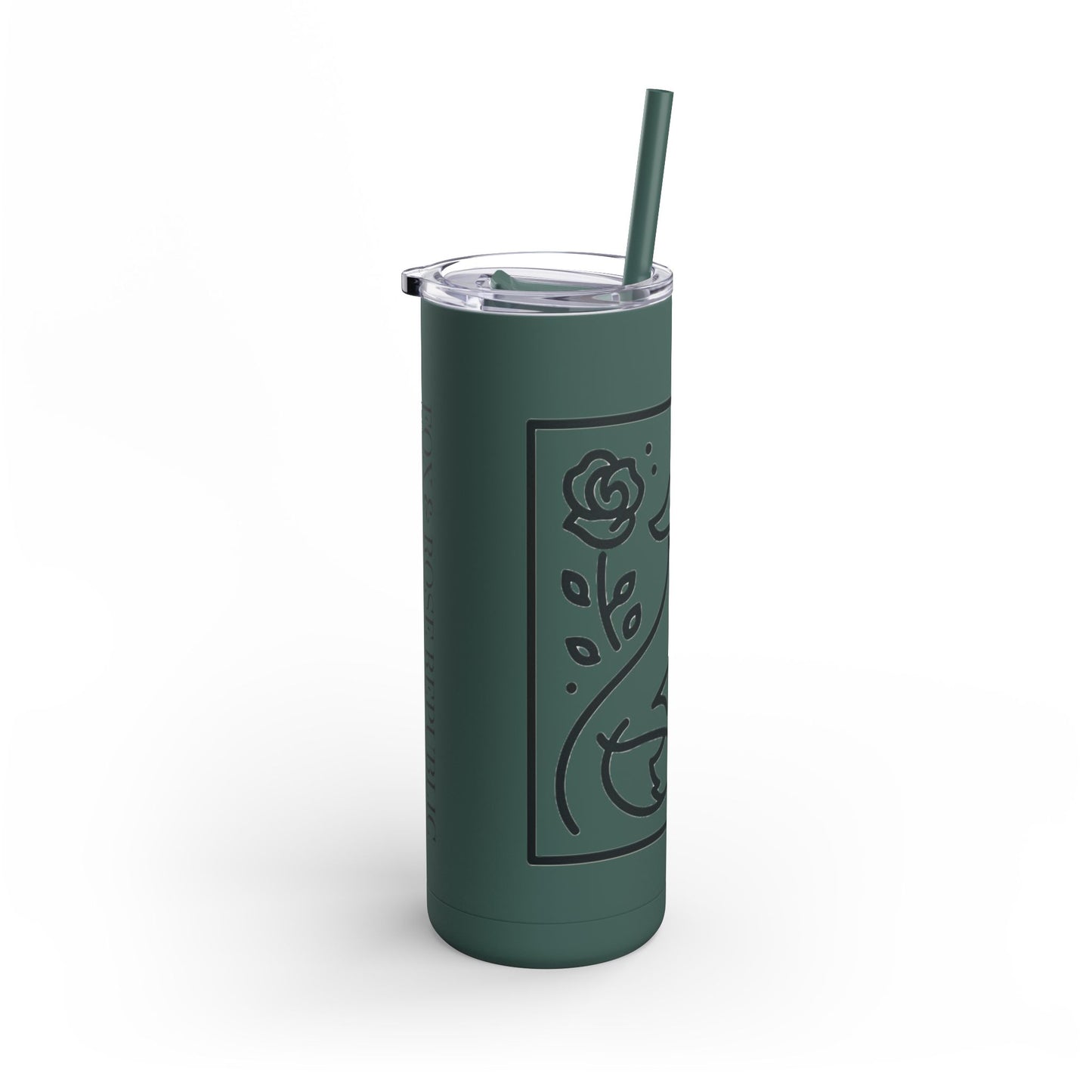 Copy of Desert Rose Skinny Matte Tumbler, 20oz