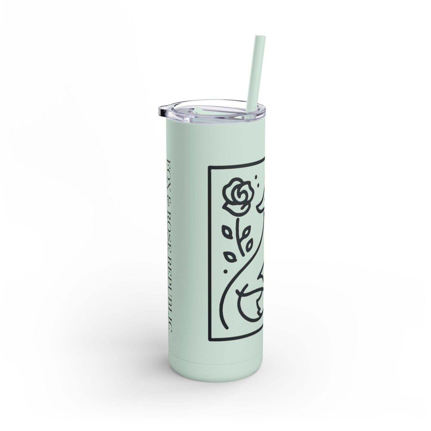 Copy of Desert Rose Skinny Matte Tumbler, 20oz