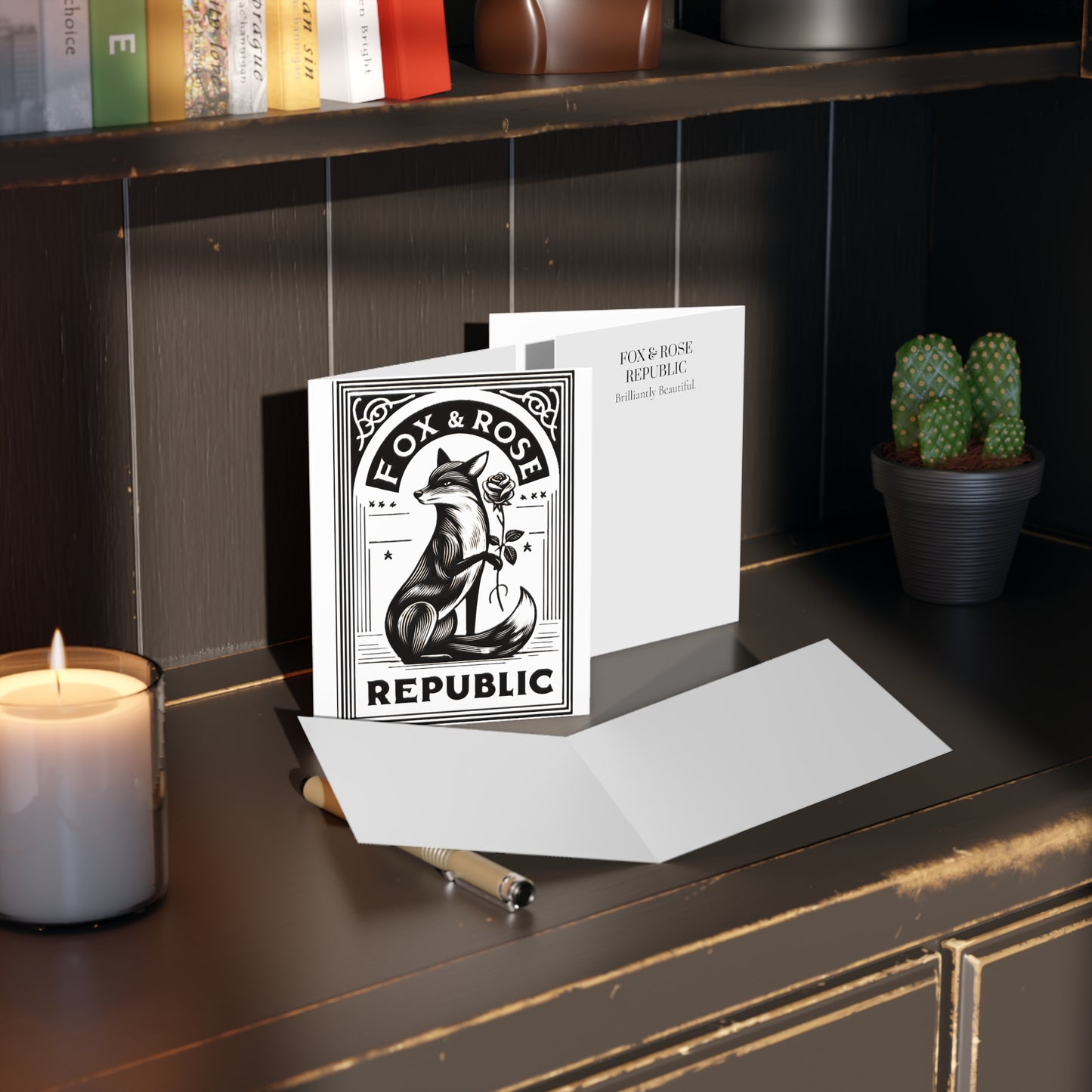 Fox & Rose Republic Greeting cards