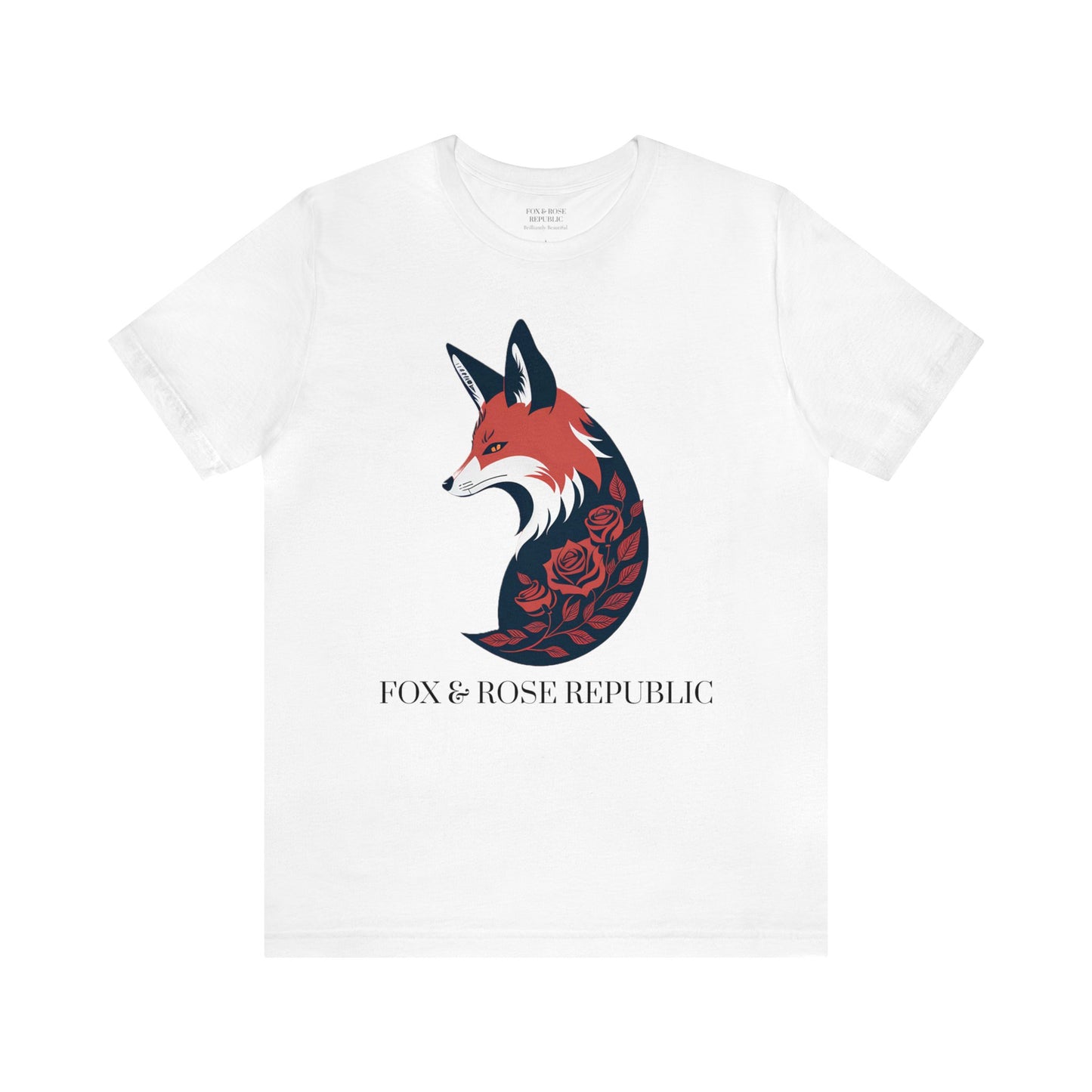 Fox and Rose Republic Logo Unisex Jersey Short Sleeve Tee