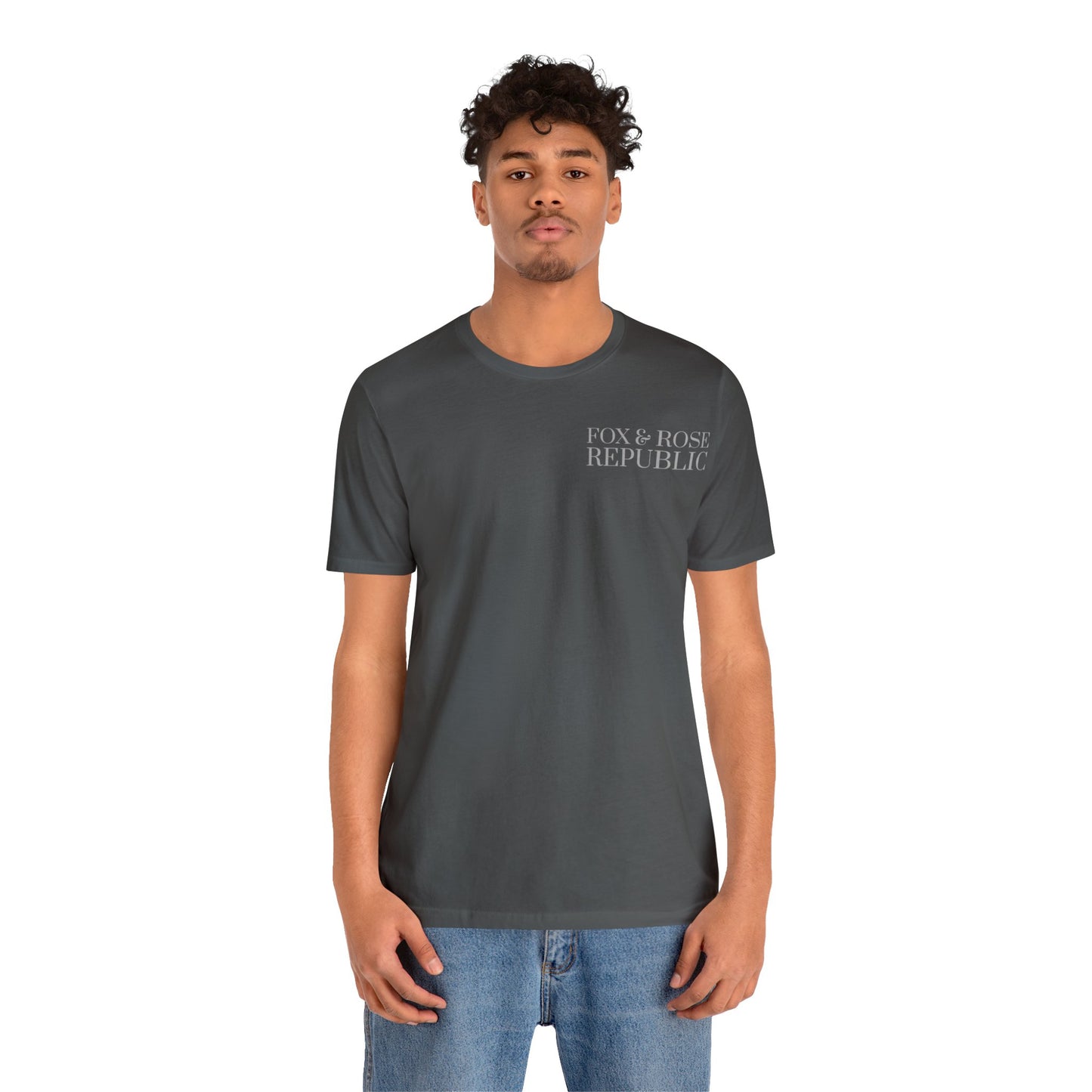 Fox & Rose Republic Unisex Jersey Short Sleeve Tee