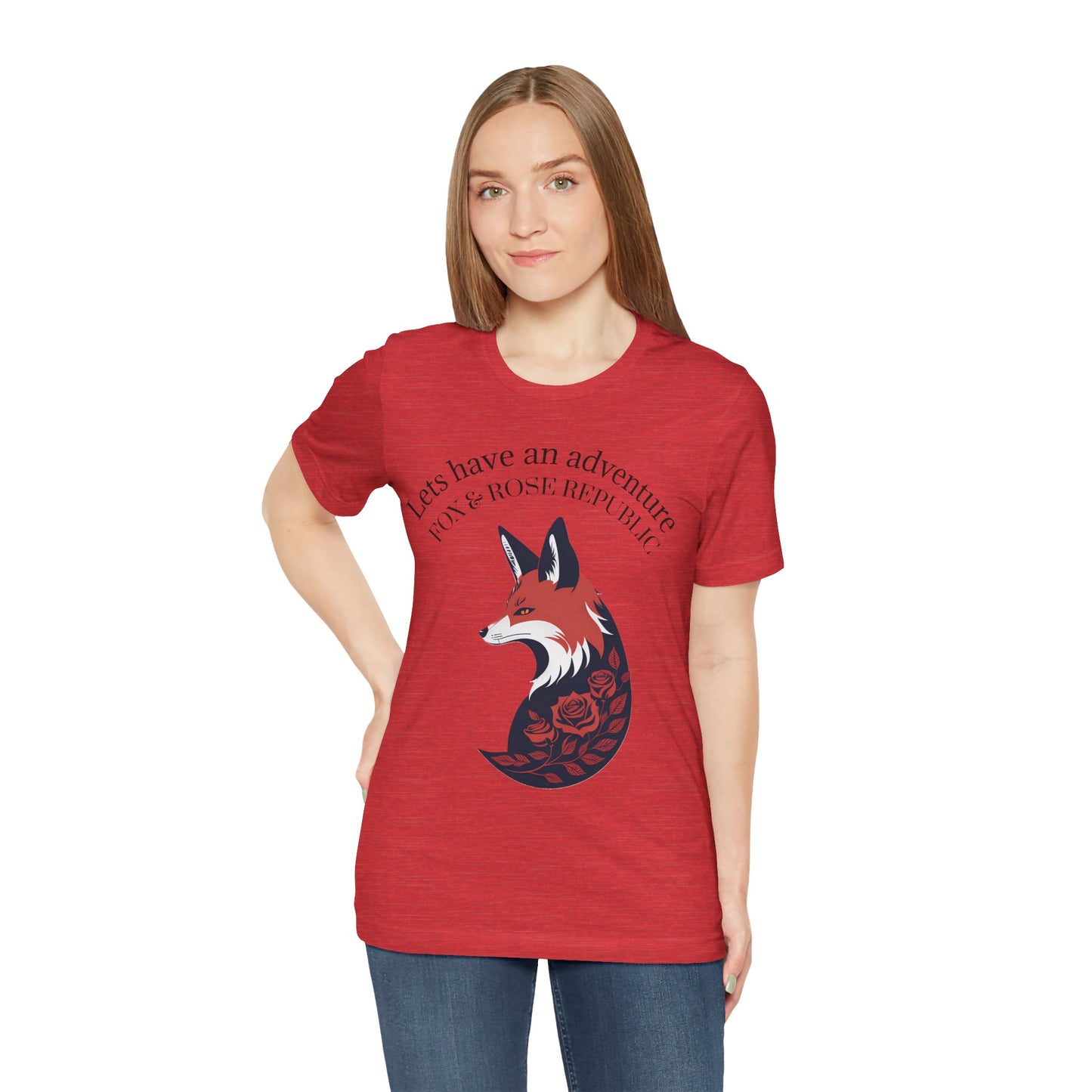 Let's have an Adventure logo Graphic tee.