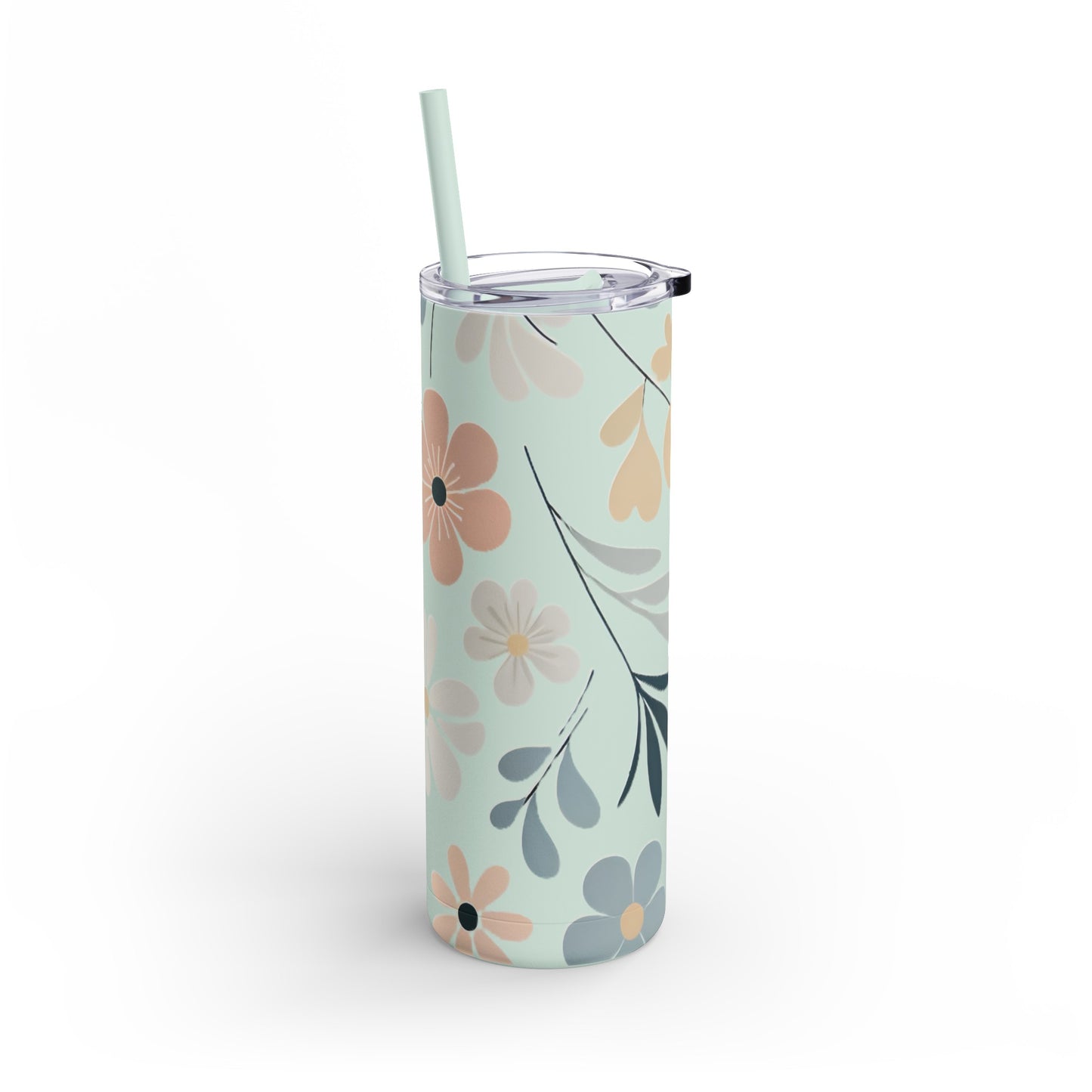 Desert Rose Skinny Matte Tumbler, 20oz