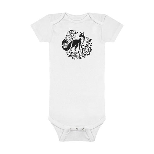 Take Me for a Walk in the Roses - Baby Short Sleeve Onesie®