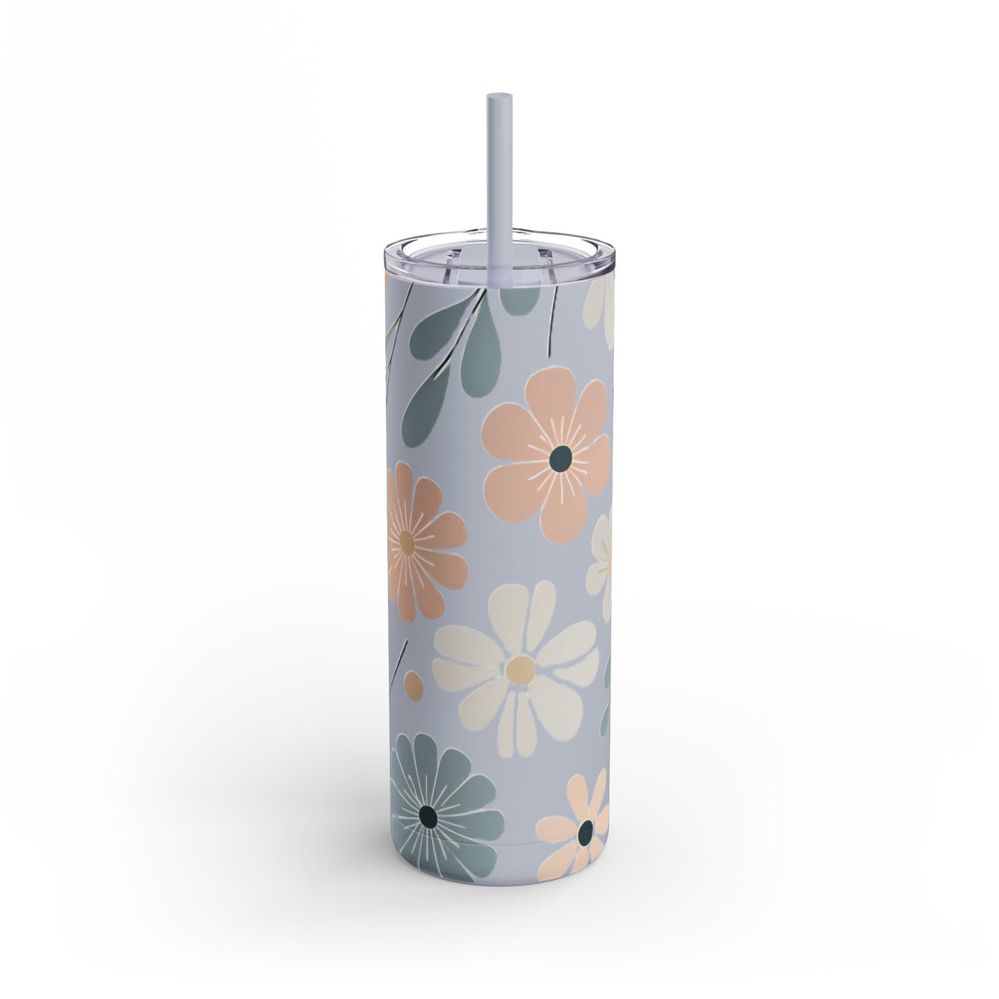 Desert Rose Skinny Matte Tumbler, 20oz