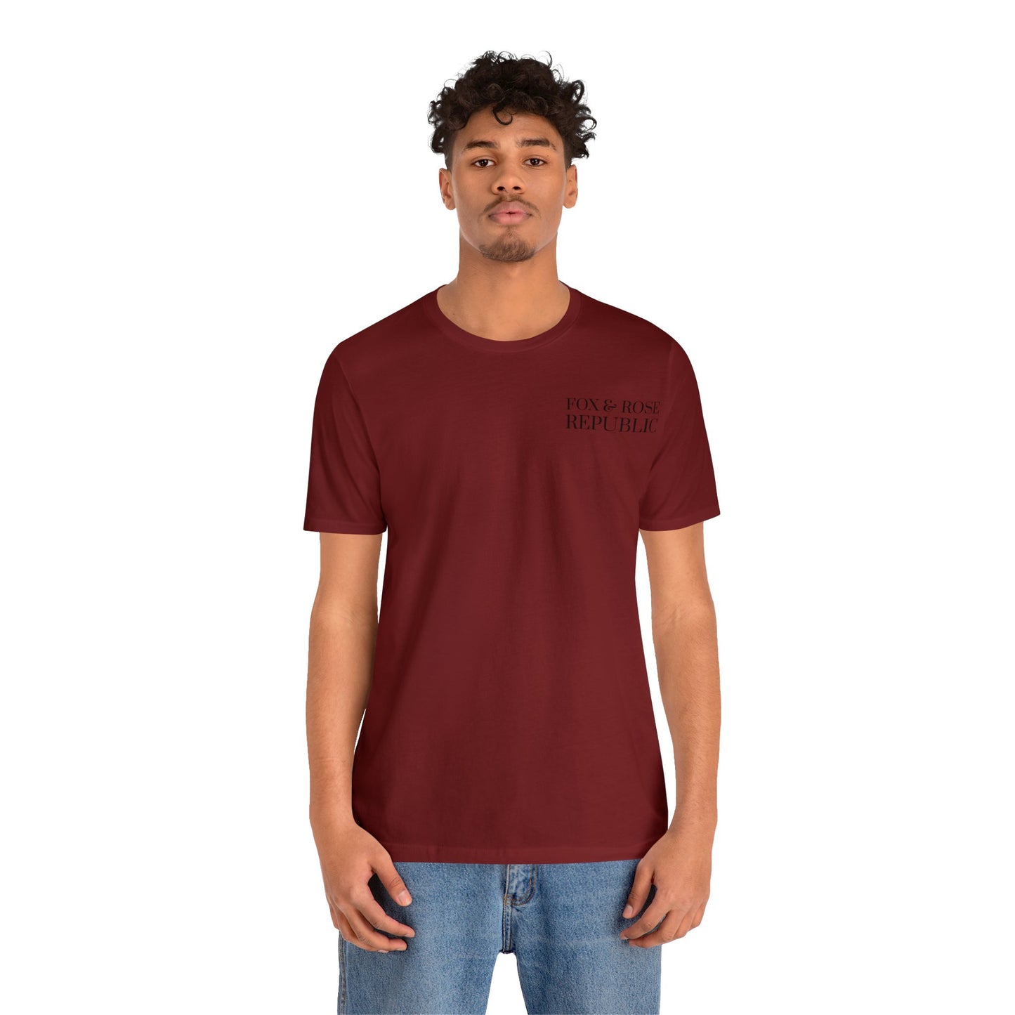 Fox & Rose Republic Unisex Jersey Short Sleeve Tee