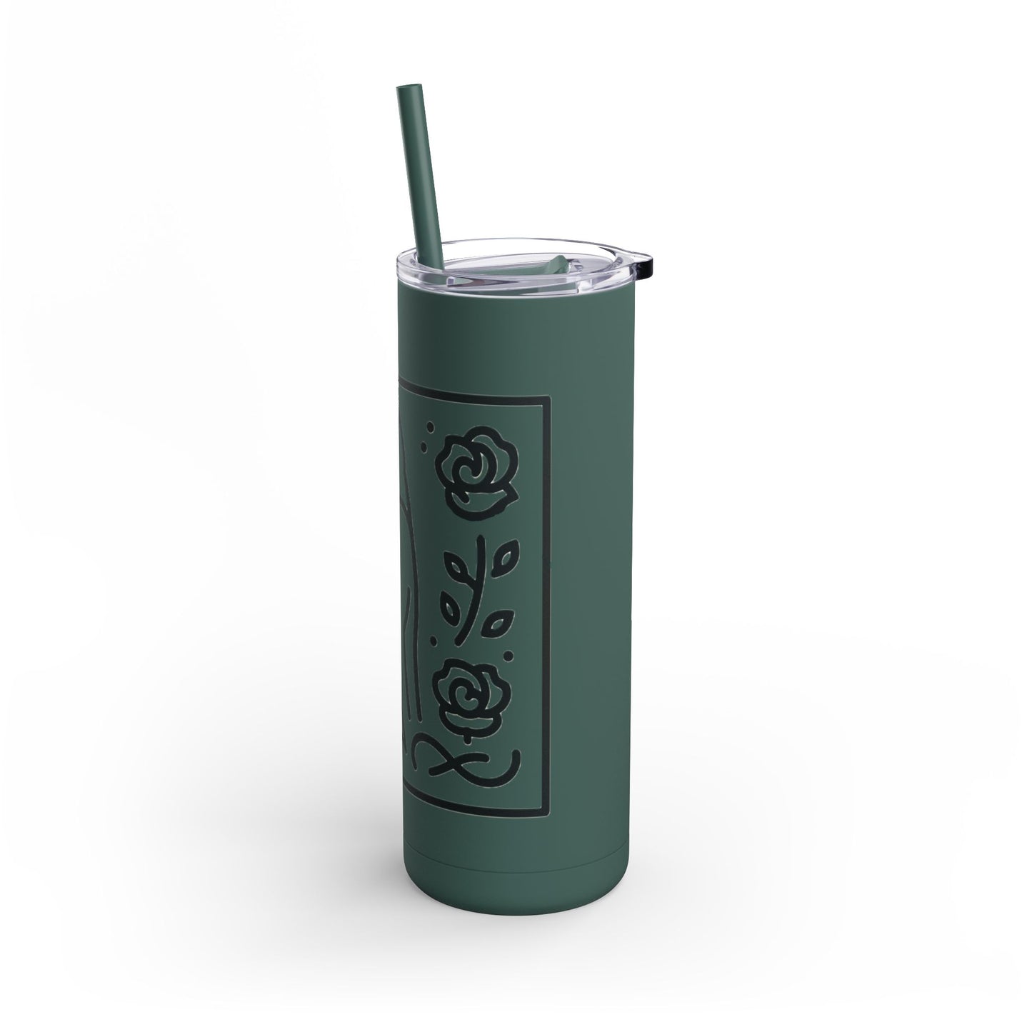 Copy of Desert Rose Skinny Matte Tumbler, 20oz