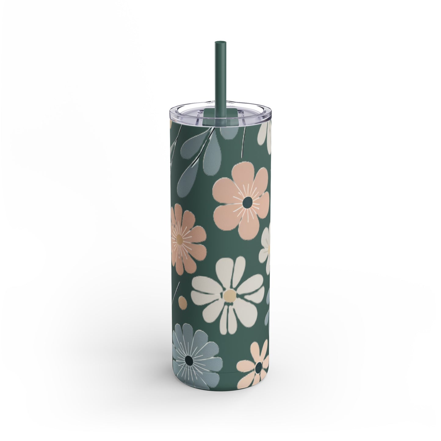 Desert Rose Skinny Matte Tumbler, 20oz