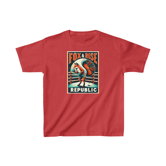 Fox & Rose Republic Boxing Ring Fox Kids Heavy Cotton™ Tee