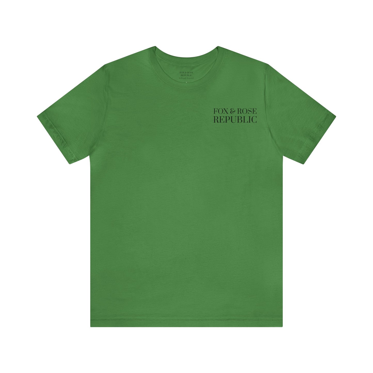 Fox & Rose Republic Unisex Jersey Short Sleeve Tee