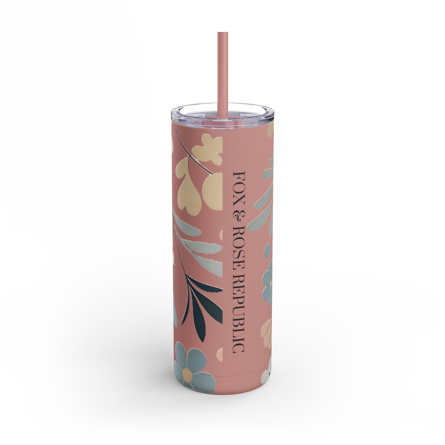 Desert Rose Skinny Matte Tumbler, 20oz