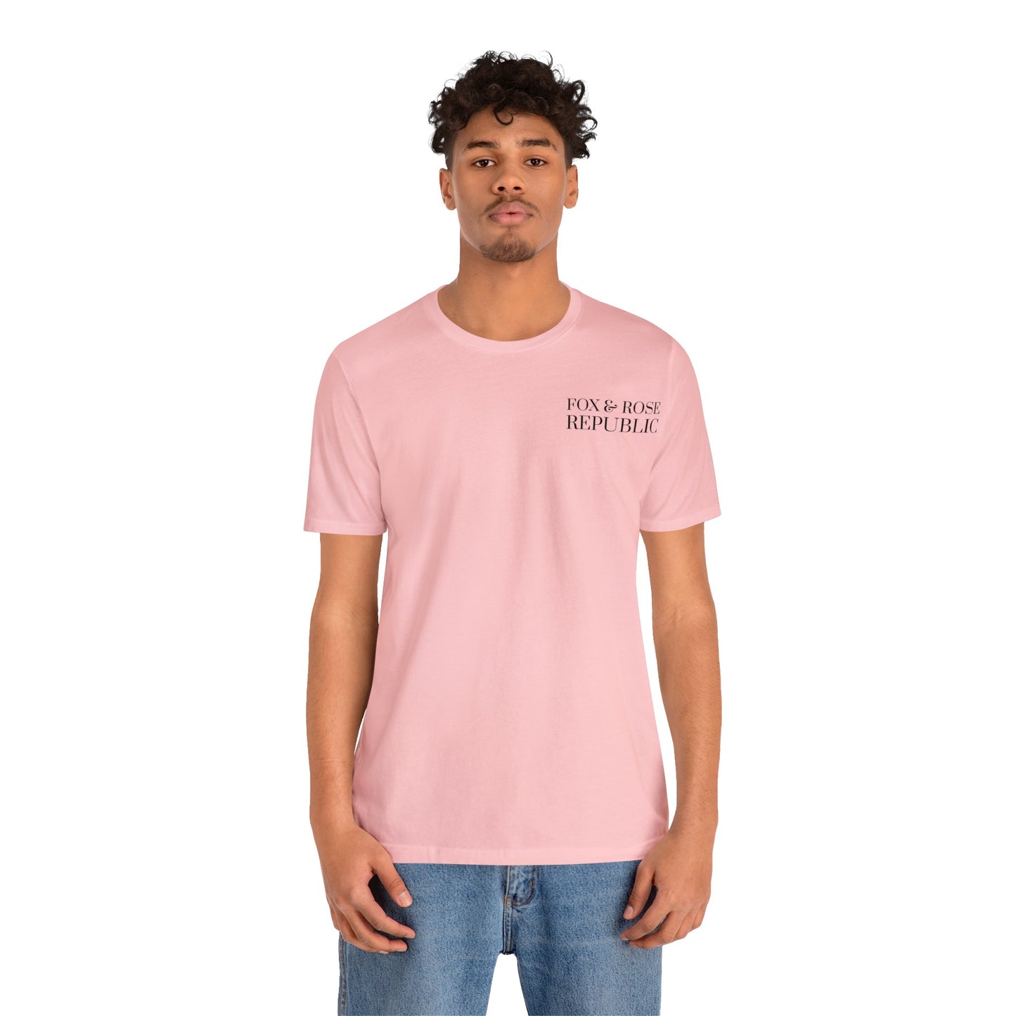 Fox & Rose Republic Unisex Jersey Short Sleeve Tee