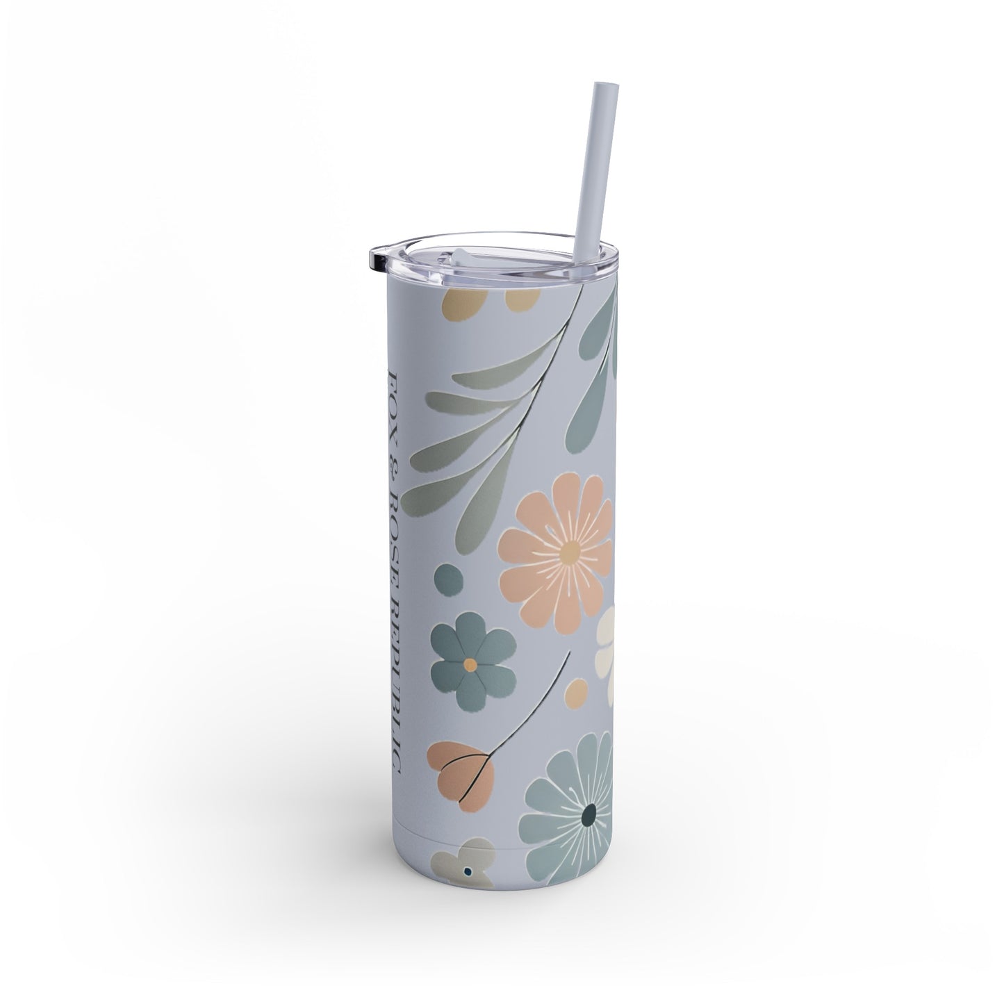 Desert Rose Skinny Matte Tumbler, 20oz