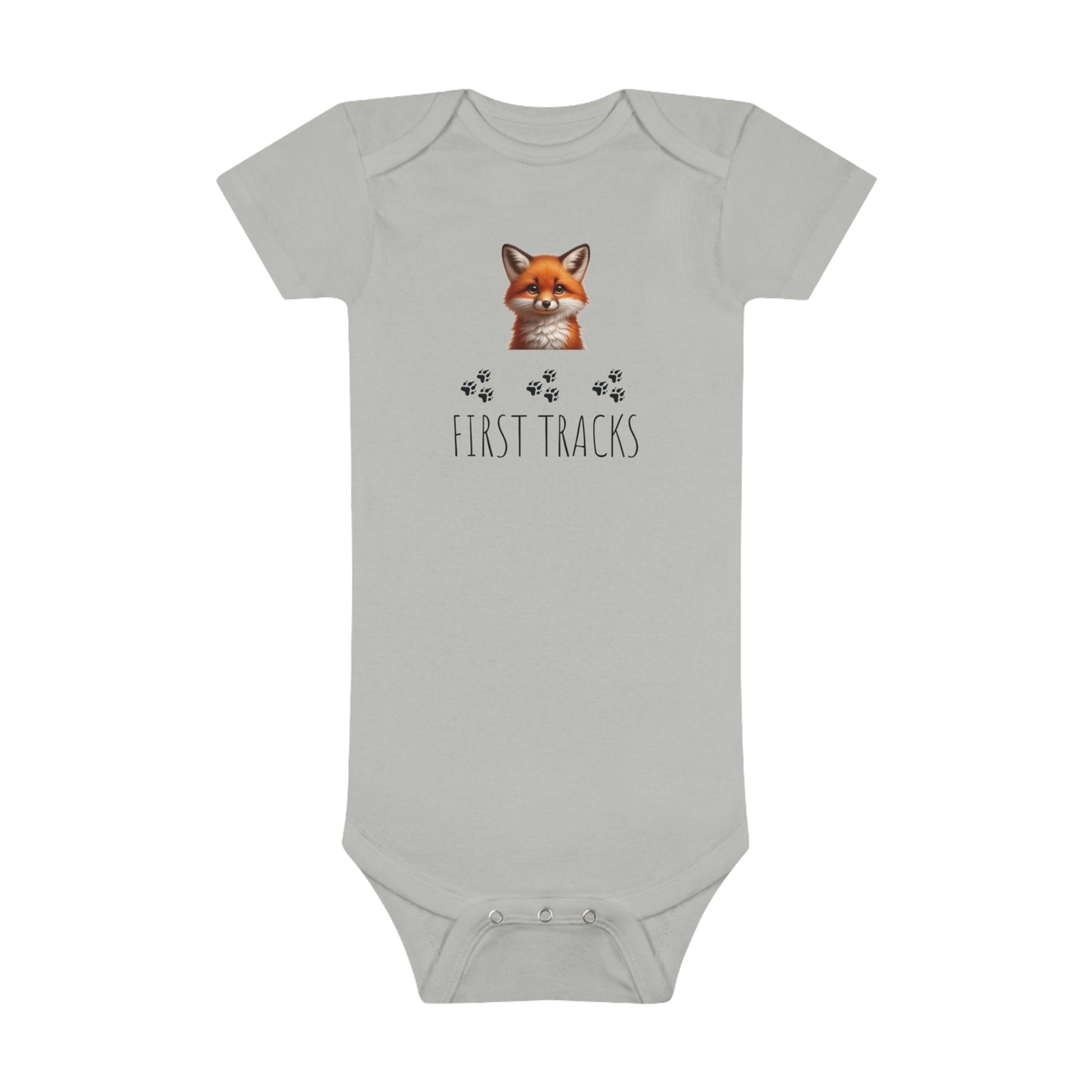 First Tracks Fox Baby Short Sleeve Onesie®