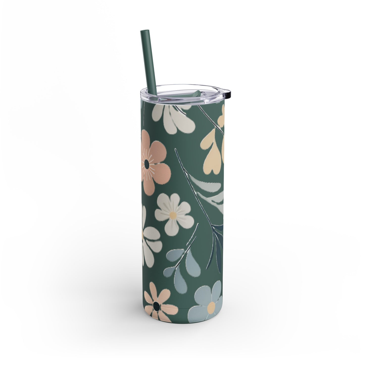 Desert Rose Skinny Matte Tumbler, 20oz