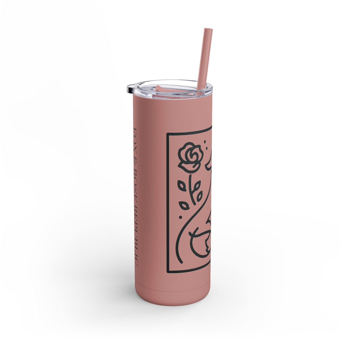 Copy of Desert Rose Skinny Matte Tumbler, 20oz