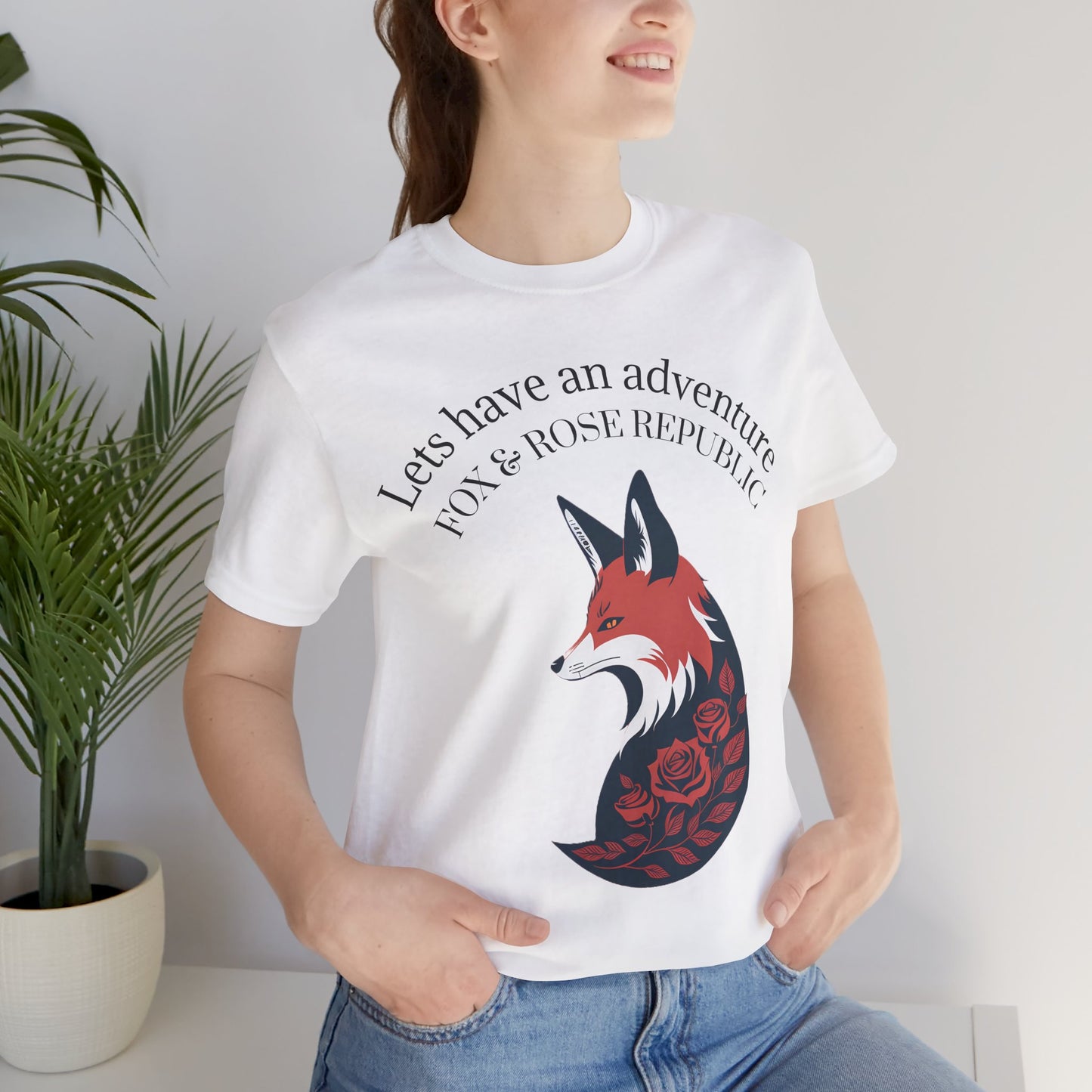 Let's have an Adventure logo Graphic tee.